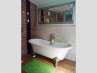 Badezimmer mit der freistehenden Nostalgie Badewanne Bristol