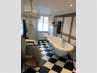 Badezimmer mit der freistehenden Nostalgie Badewanne Carlton 175