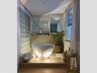 Badezimmer mit der freistehenden Badewanne Como