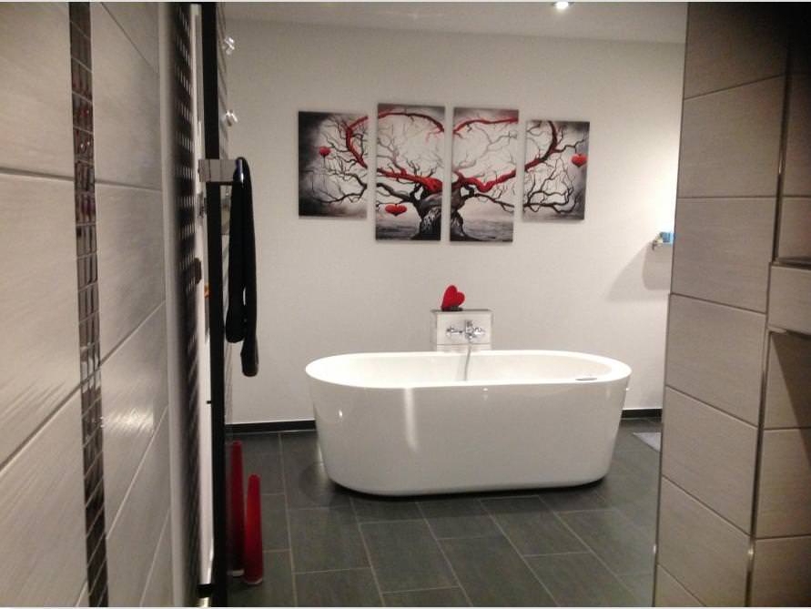 Badezimmer Idee mit der freistehenden Badewanne Almeria 168