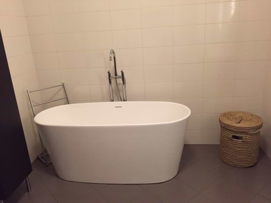 Badezimmer Idee mit der freistehenden Badewanne Bellagio