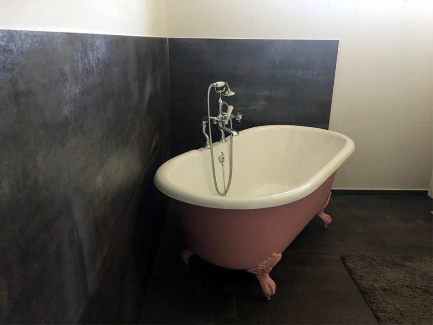 Badezimmer-Idee mit der freistehenden Badewanne Manchester